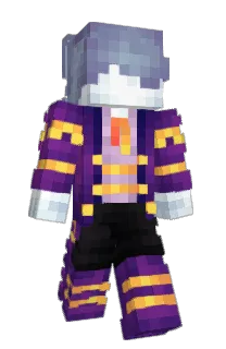 Front of Zimper's skin