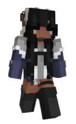 R3giina's Minecraft skin wearing the Pan cape