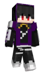 BloodyMaple11's Minecraft skin wearing the 15th Anniversary cape