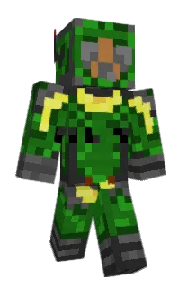 Front of Spinann's skin