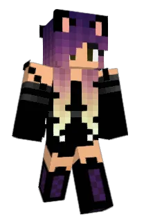 Front of catrint's skin
