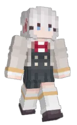 swiss coffee and swirl Minecraft skin — Classic model
