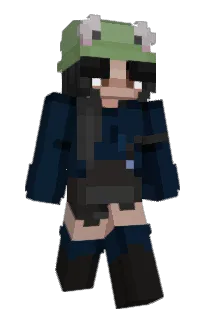 Front of Supsab's skin