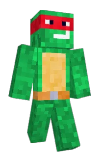 Front of Minecraft skin