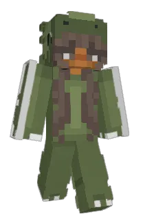 Front of Muilx's skin