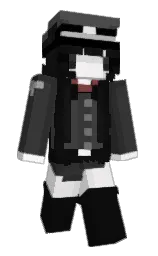 fumikko's Minecraft skin wearing the Menace cape