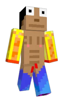 Front of Minecraft skin