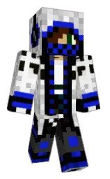 Knuflyn's Minecraft skin wearing the Migrator cape