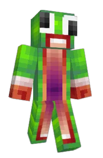 Front of Minecraft skin