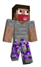 DianaV2's Minecraft skin wearing the Aurora cape
