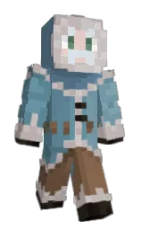 horizon and silver rust Minecraft skin — Slim model — first worn by Welder500