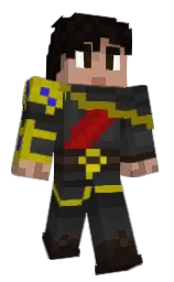 Lukaz401's Minecraft skin wearing the Pan cape