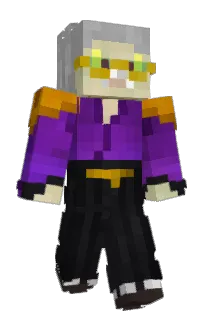 Front of Xakeyn's skin