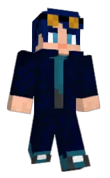 SirBluvus's Minecraft skin wearing the Migrator cape