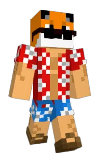 Front of Volpe's skin