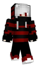 FRN_Adrian's Minecraft skin wearing the Migrator cape