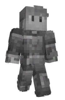 Front of Praltan's skin