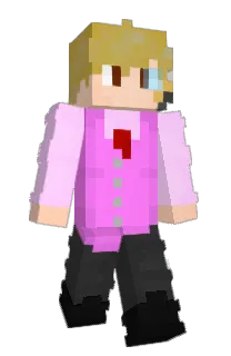 Front of JustaLog's skin