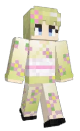 Slim Minecraft skin