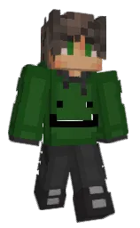 palm leaf and everglade Minecraft skin — Classic model