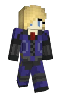 Front of Capzale's skin
