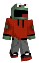totem pole and dove gray Minecraft skin — Slim model — first worn by Galletas4915