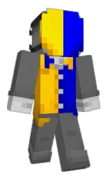 dove gray and scorpion Minecraft skin — Classic model — first worn by Pessimist_Prime
