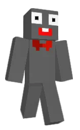 dove gray and storm dust Minecraft skin — Classic model