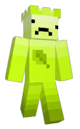 black and honeysuckle Minecraft skin — Classic model — first worn by CapedBat