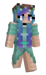 Karaaaaaaaaaa's Minecraft skin wearing the Migrator cape