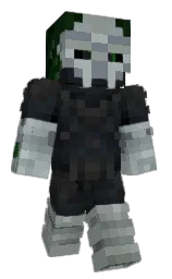 dark fern and shark Minecraft skin — Classic model — first worn by CorleyO33