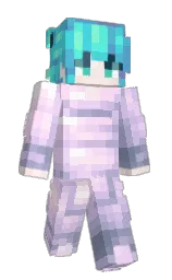 french lilac and moon raker Minecraft skin — Slim model — first worn by Saffrylol