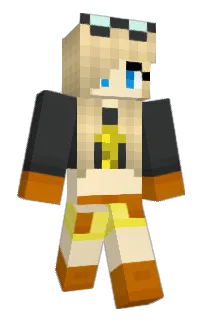 Front of LizRaptor's skin