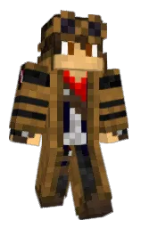 Jarjiggs's Minecraft skin wearing the 15th Anniversary cape
