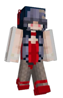 Front of HapHat's skin