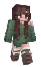 Slim Minecraft skin
