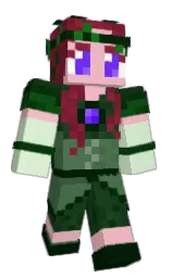 peppermint and azalea Minecraft skin — Classic model — first worn by Cheerybelle