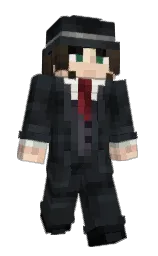 shark and woodsmoke Minecraft skin — Slim model — first worn by smollnuttyy