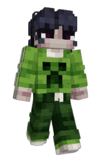 Front of Hixney's skin
