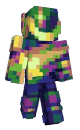 Lambah's Minecraft skin wearing the Founder's cape