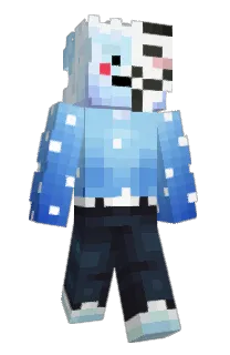 Front of coldified's skin