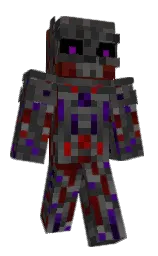 mine shaft and outer space Minecraft skin — Classic model