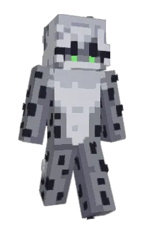 Front of DeterminedHuman's skin