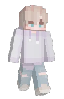 Front of PeytoniscoolYT's skin