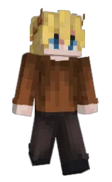 brown derby and cocoa brown Minecraft skin — Slim model — first worn by RiverVoice76006