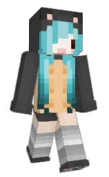 Slim Minecraft skin