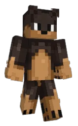 ubipe's Minecraft skin wearing the Follower's cape