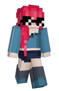 Front of Minecraft skin