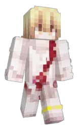 soft peach and dawn pink Minecraft skin — Classic model