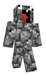 LaxBax's Minecraft skin wearing the Twisted cape